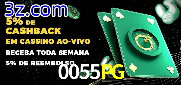Promoções do cassino ao Vivo 0055PG